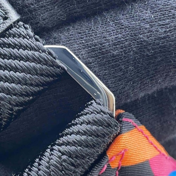 Mcm Waist Bag Logo Multicolor Black - Picture 7 of 10